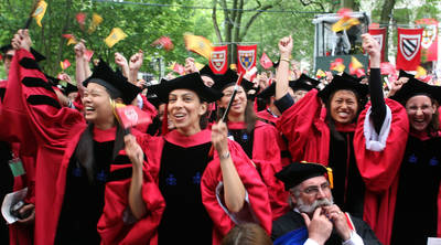 JK Rowling Address Headlines Harvard Univ. Commencement